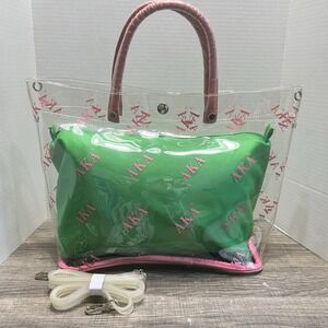 Alpha Kappa Alpha Stadium Clear Tote Homecoming Sorority Meeting Classics